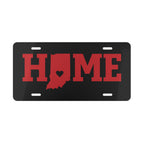 Indiana HOME Red Vanity License Plate