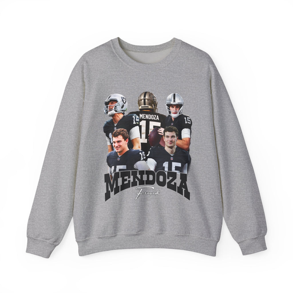 Mendoza Football Collage Crewneck