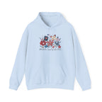 Floral Friend 4th of July Hoodie