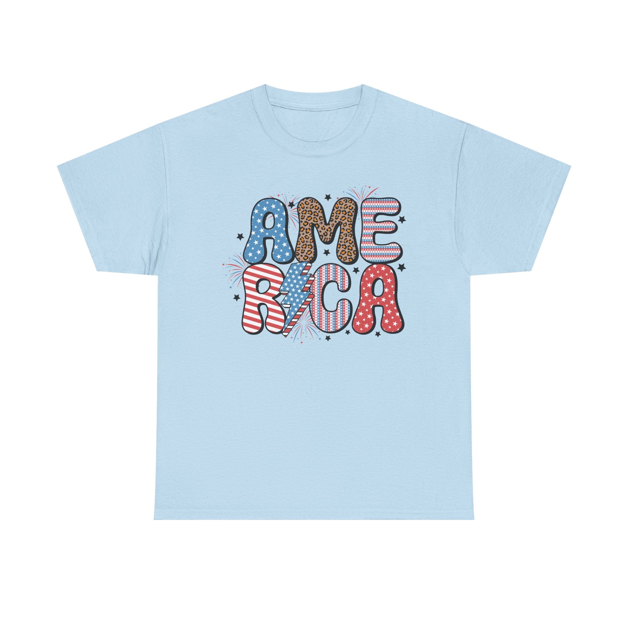 America Patriotic Graphic Tee