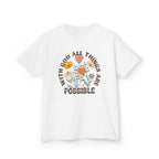 Kids “With God All Things Are Possible” Tee