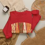 Mamaw Patchwork Crewneck Sweatshirt