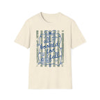 All Booked for Fall Vintage Striped Graphic Tee