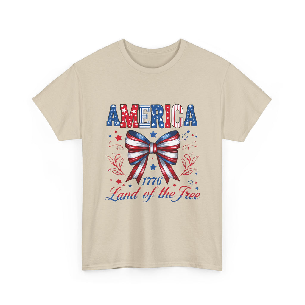 "America 1776 Land of the Free"  Tee