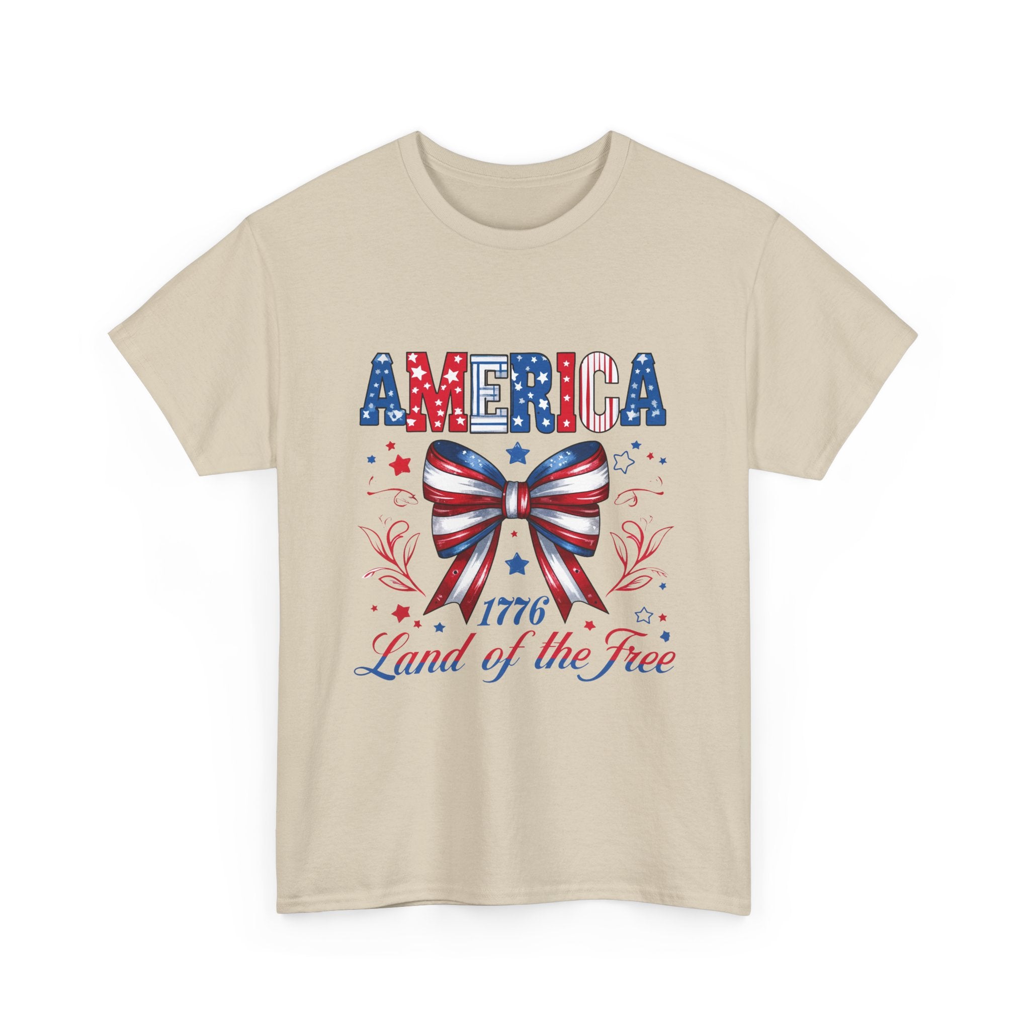 "America 1776 Land of the Free"  Tee
