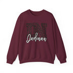 Indiana Leopard Print IN Crewneck