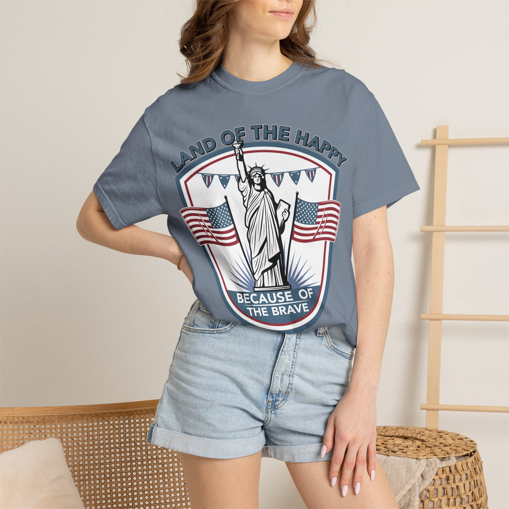 Land of the Happy Patriotic T-Shirt