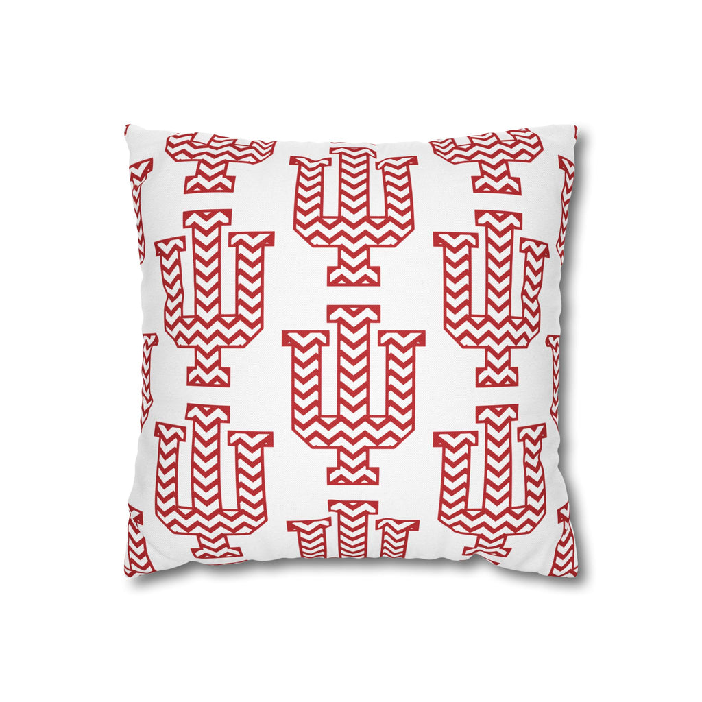 IU Chevron White Pillowcase