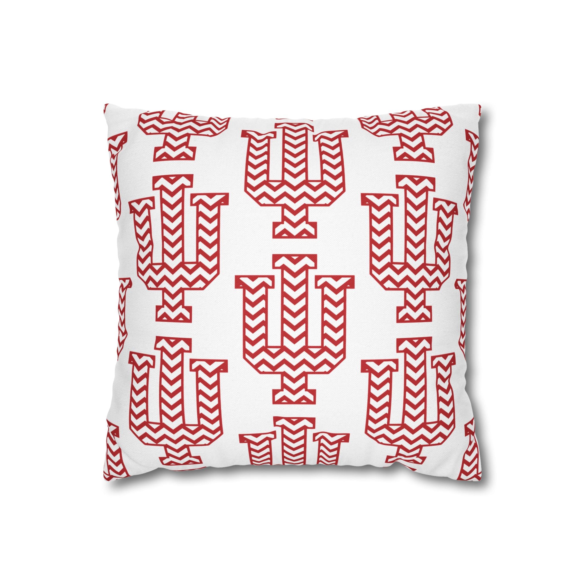 IU Chevron White Pillowcase