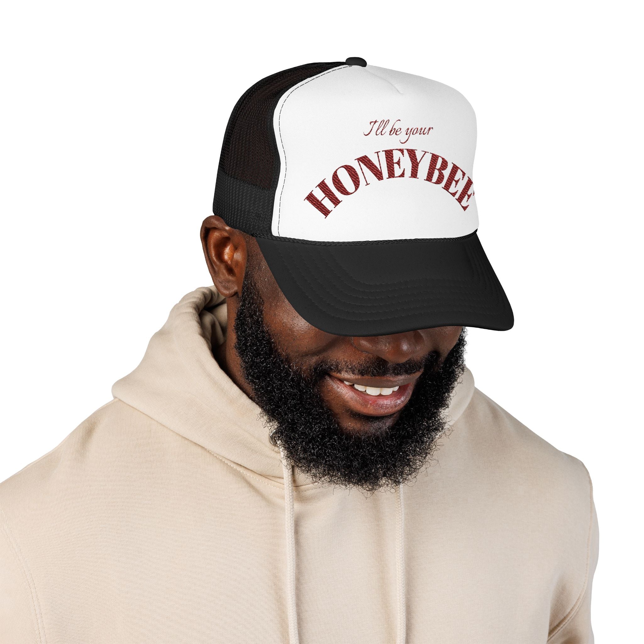 I'll Be Your Honeybee- Embroidered Foam Trucker Hat