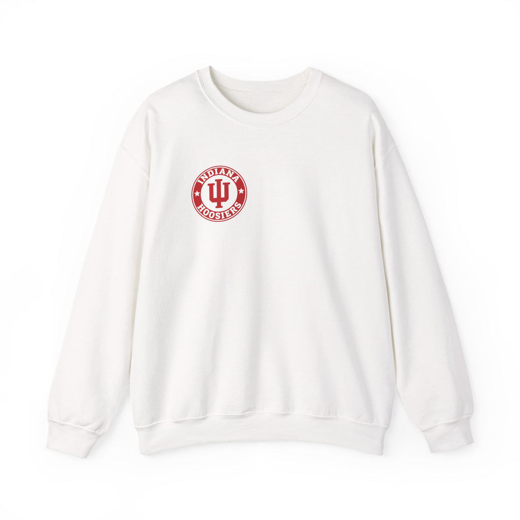 Indiana Hoosiers Retro Circle Crewneck