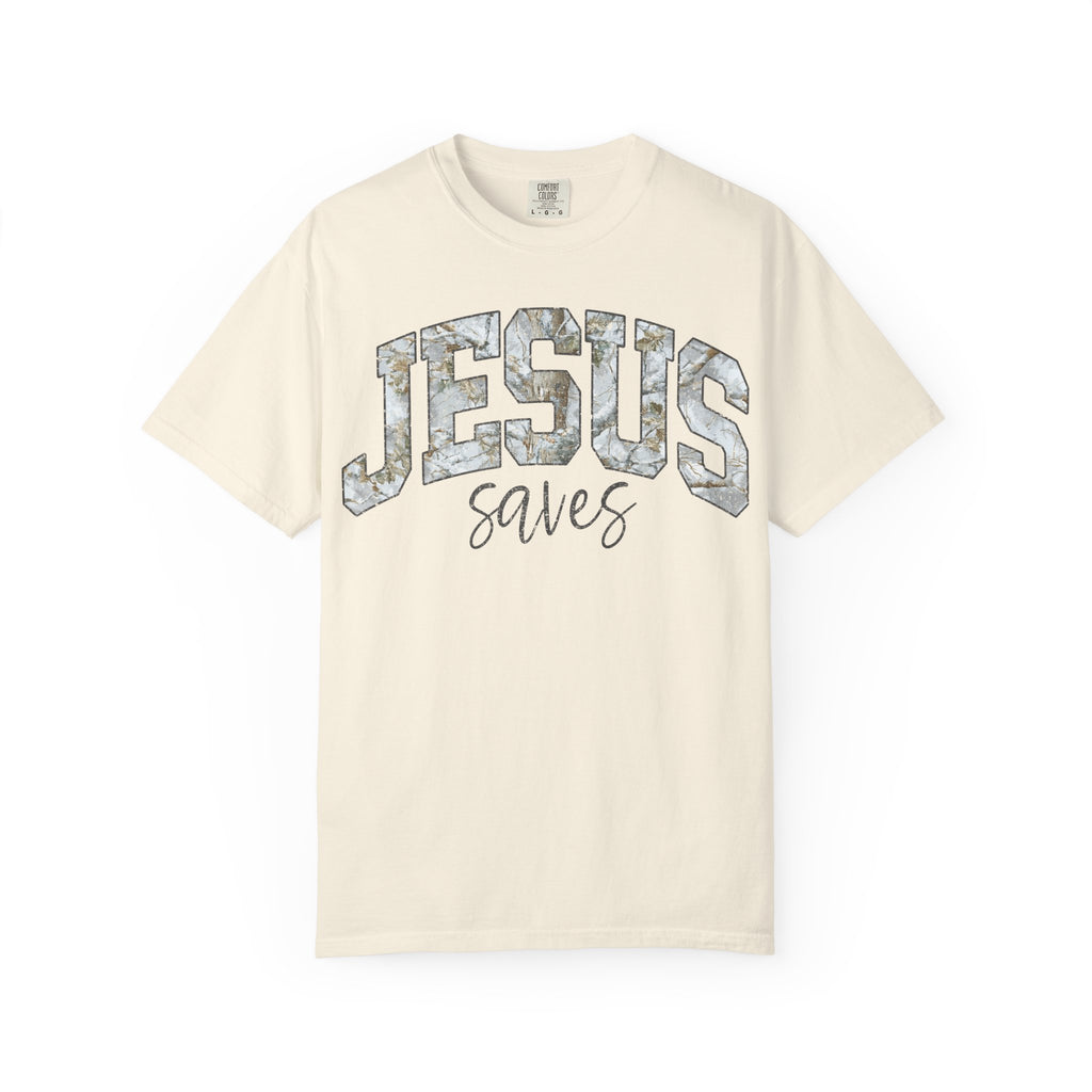 Jesus Saves CAMO T-Shirt