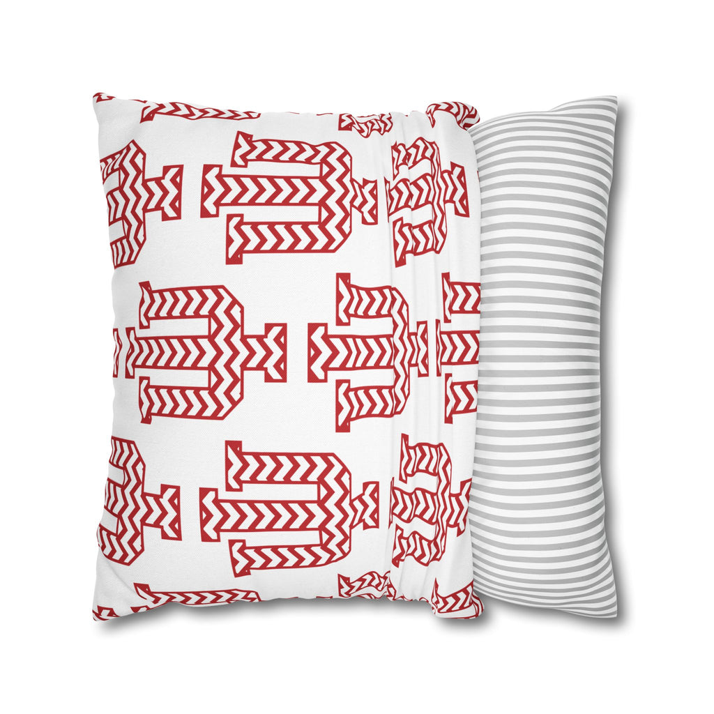 IU Chevron White Pillowcase