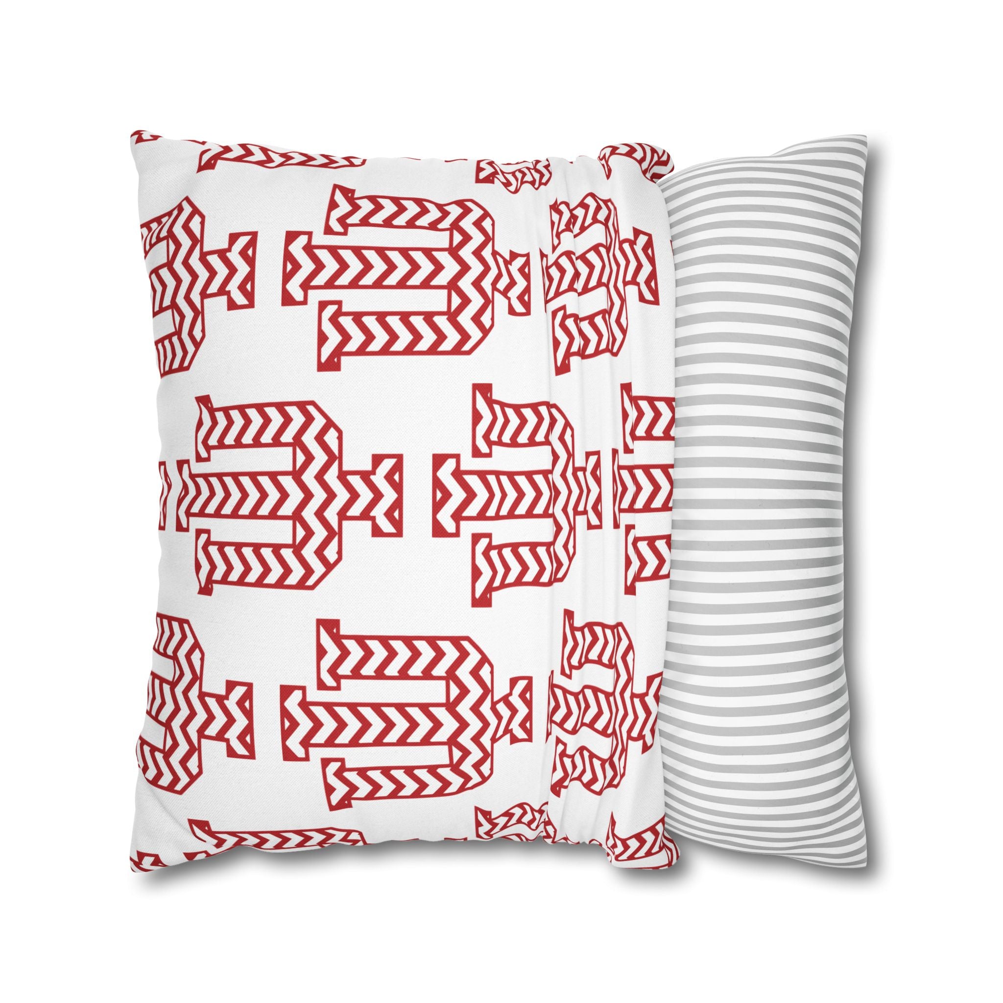 IU Chevron White Pillowcase