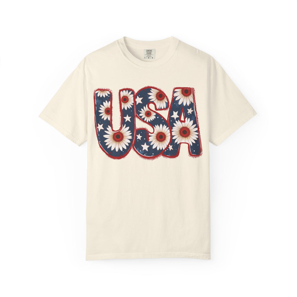 USA Daisies Graphic T-Shirt