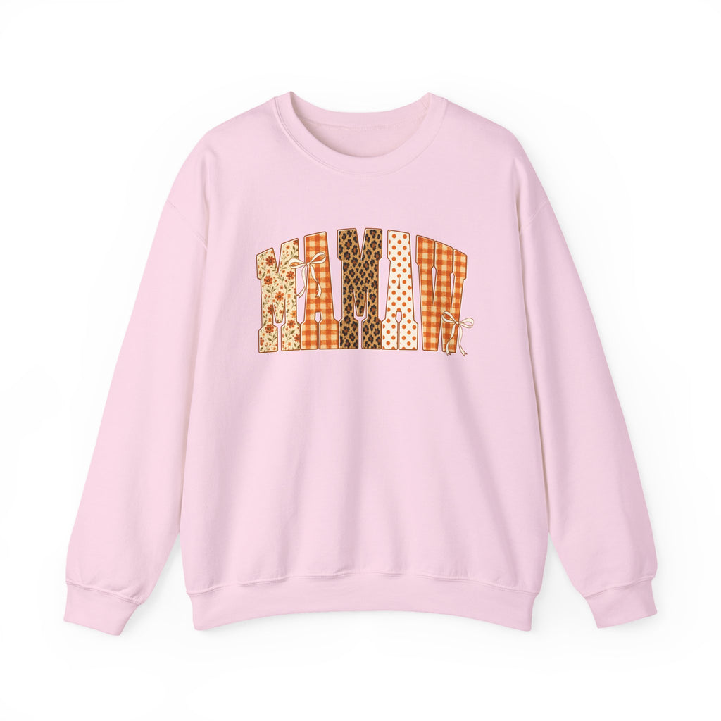 Mamaw Patchwork Crewneck Sweatshirt