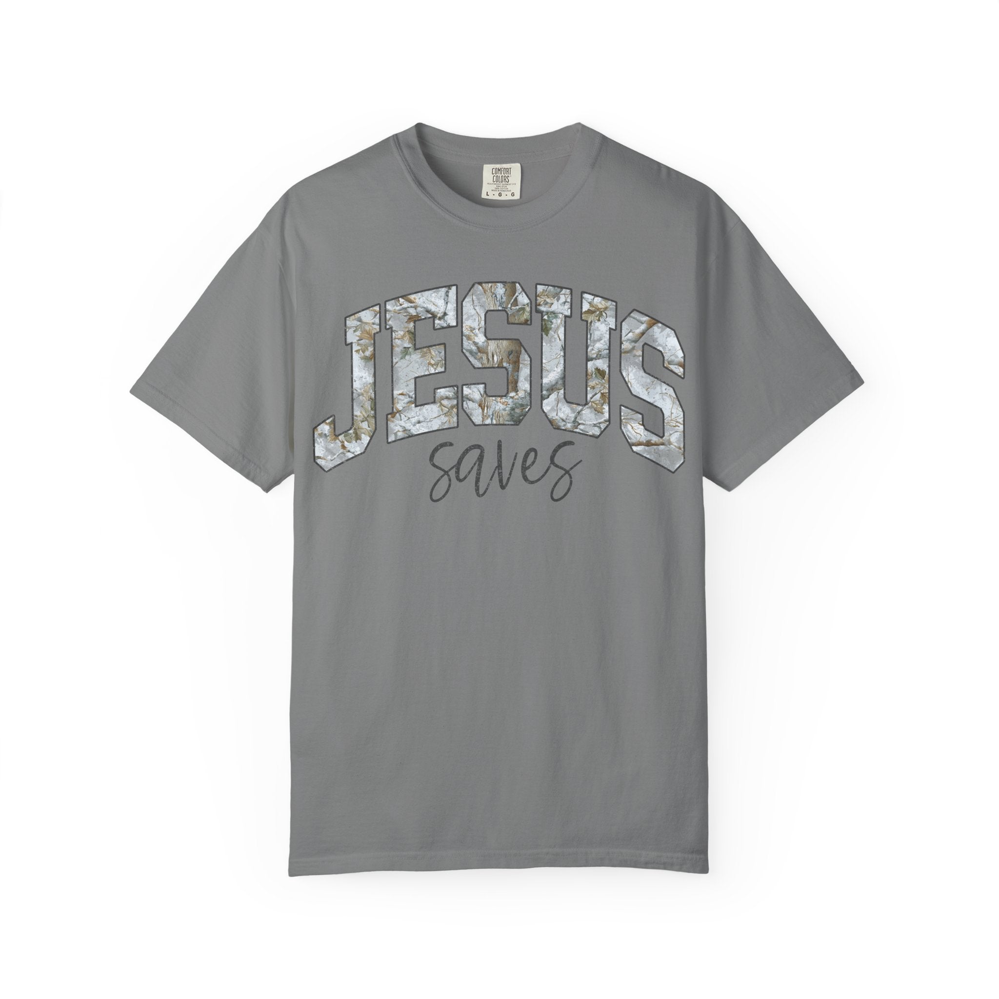 Jesus Saves CAMO T-Shirt