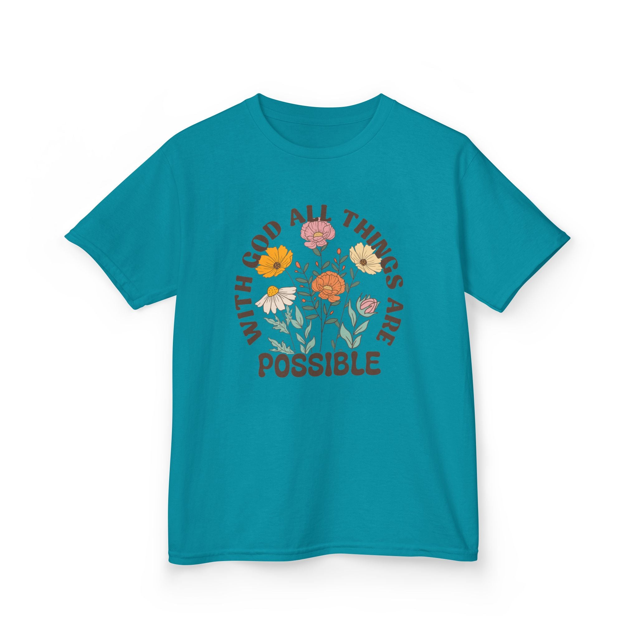 Kids “With God All Things Are Possible” Tee