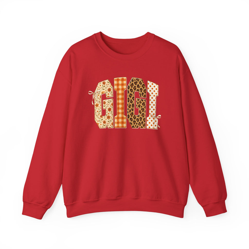 Gigi Patchwork Crewneck Sweatshirt