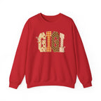 Gigi Patchwork Crewneck Sweatshirt