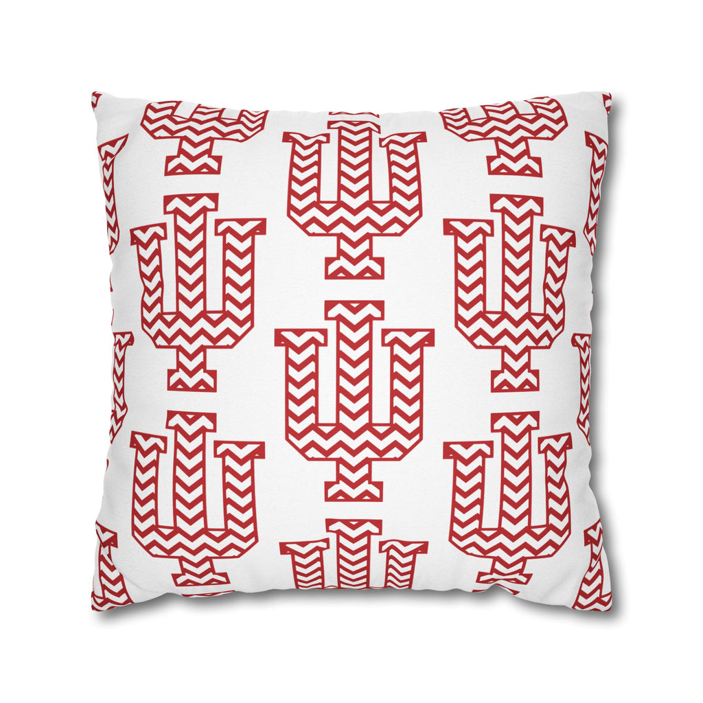 IU Chevron White Pillowcase