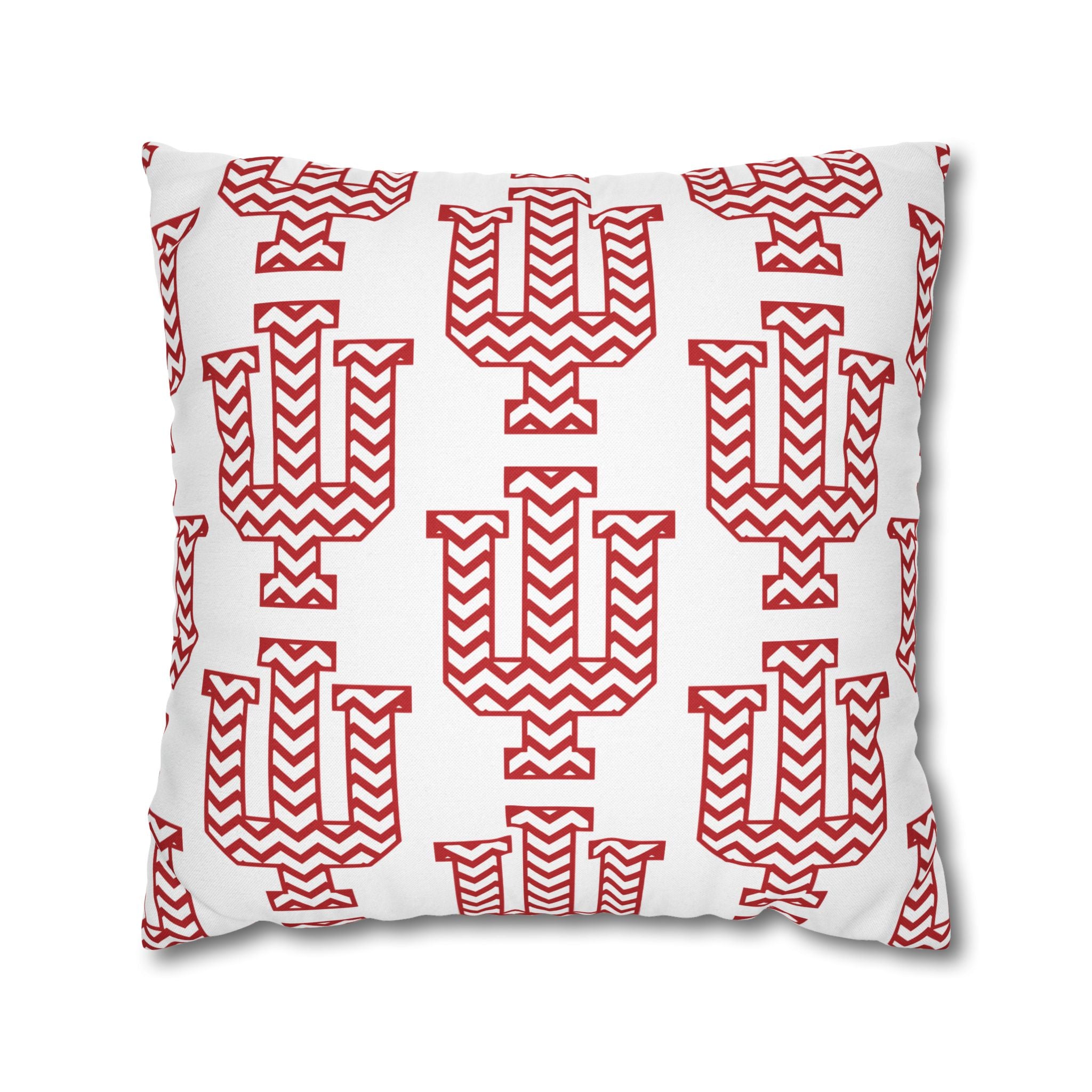 IU Chevron White Pillowcase