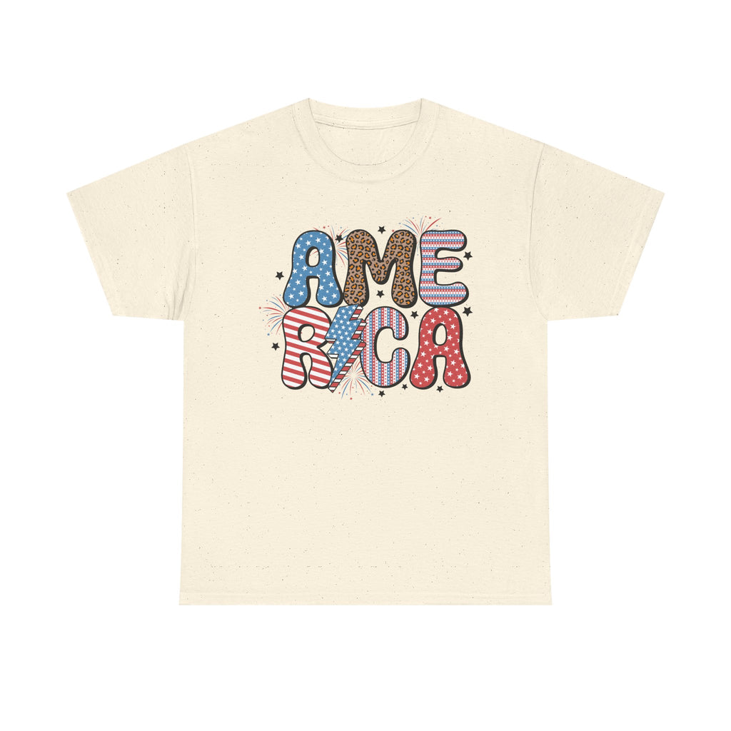 America Patriotic Graphic Tee