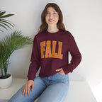 Fall Polka Dot Crewneck Sweatshirt