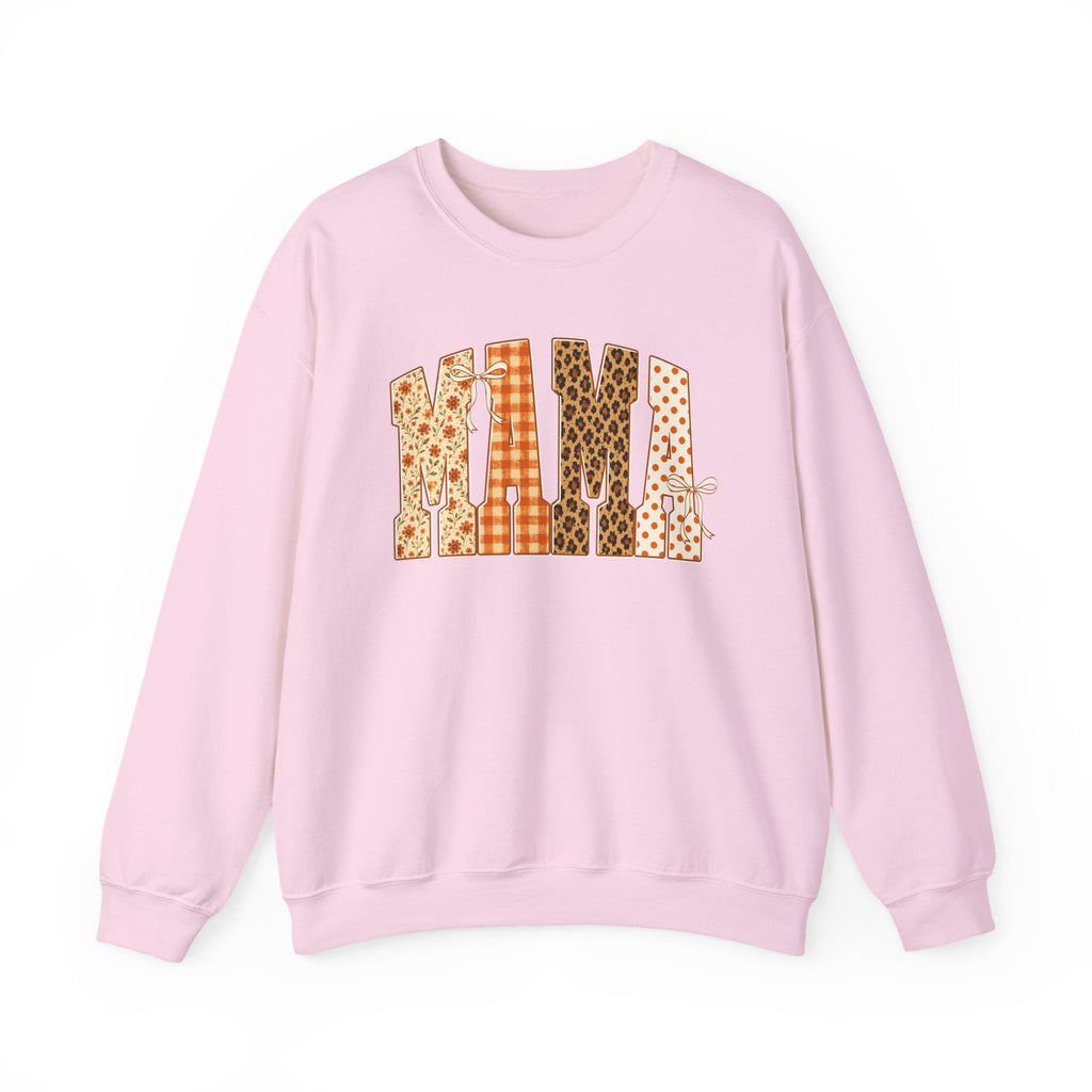 Mama Patchwork Crewneck Sweatshirt