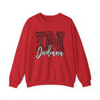Indiana Leopard Print IN Crewneck
