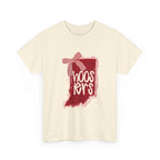 Indiana Hoosiers State with Bow Tee