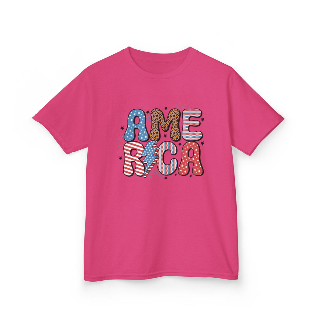 Kids 'America' Patriotic Tee