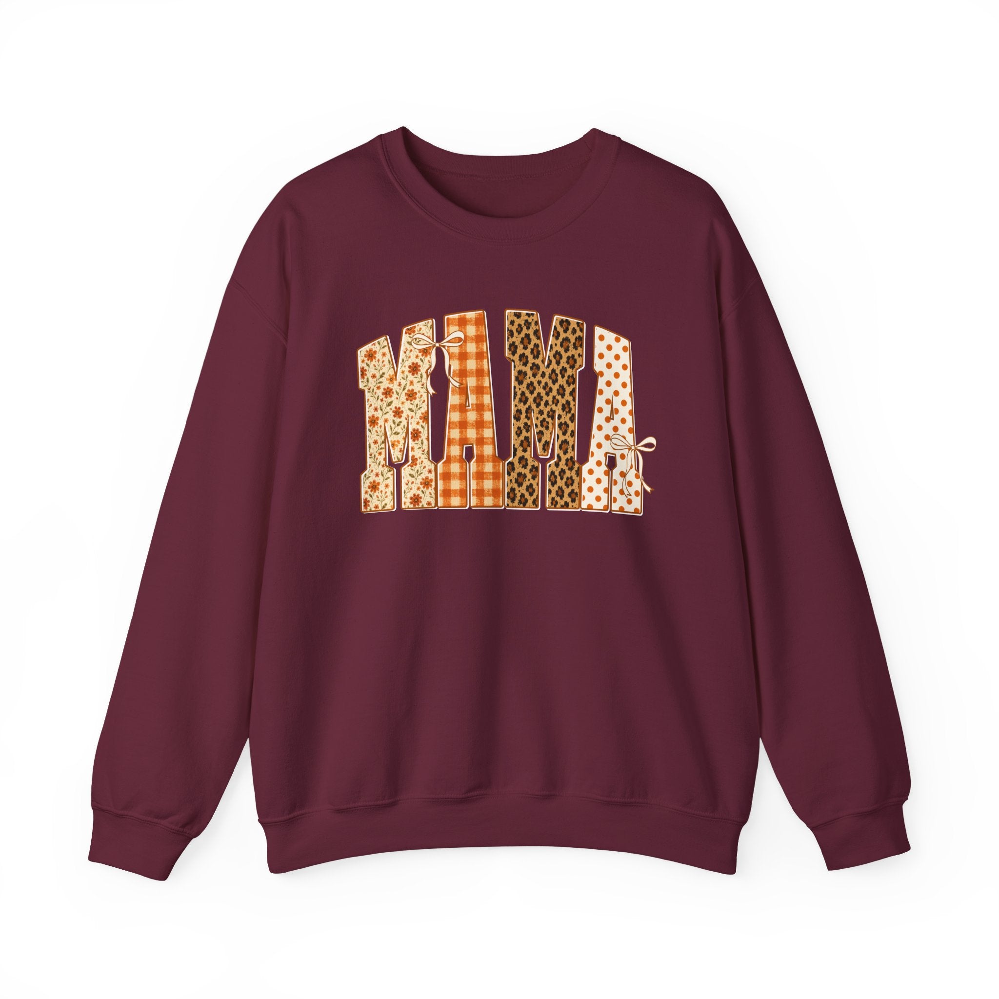 Mama Patchwork Crewneck Sweatshirt