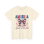 "America 1776 Land of the Free"  Tee