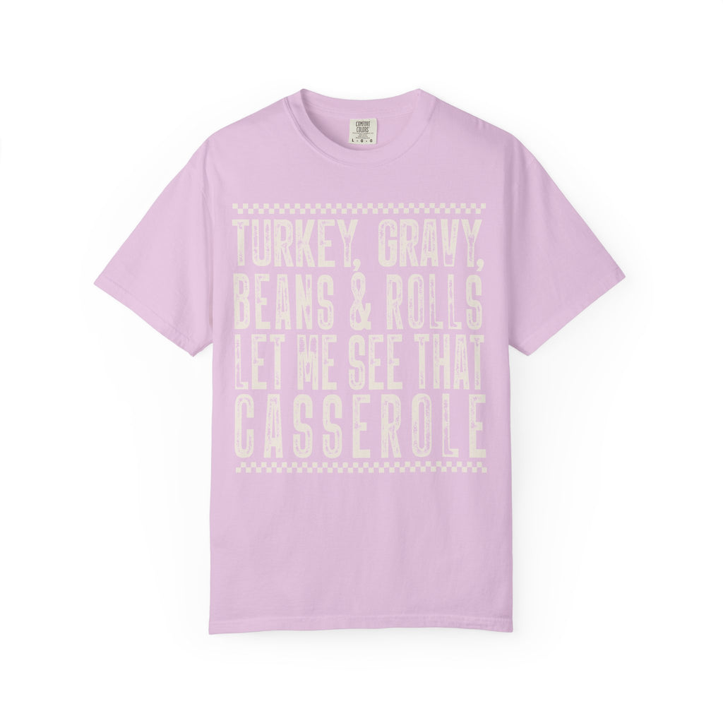 Thanksgiving Casserole Graphic T-Shirt