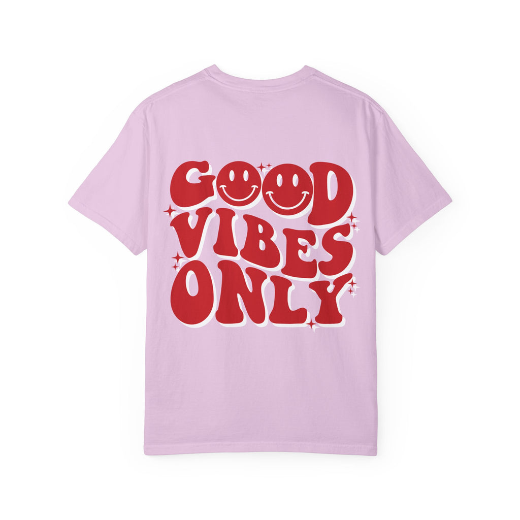 Good Vibes Only-Retro Smile Tee