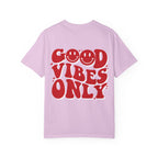 Good Vibes Only-Retro Smile Tee