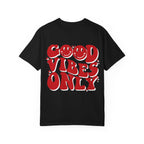 Good Vibes Only-Retro Smile Tee