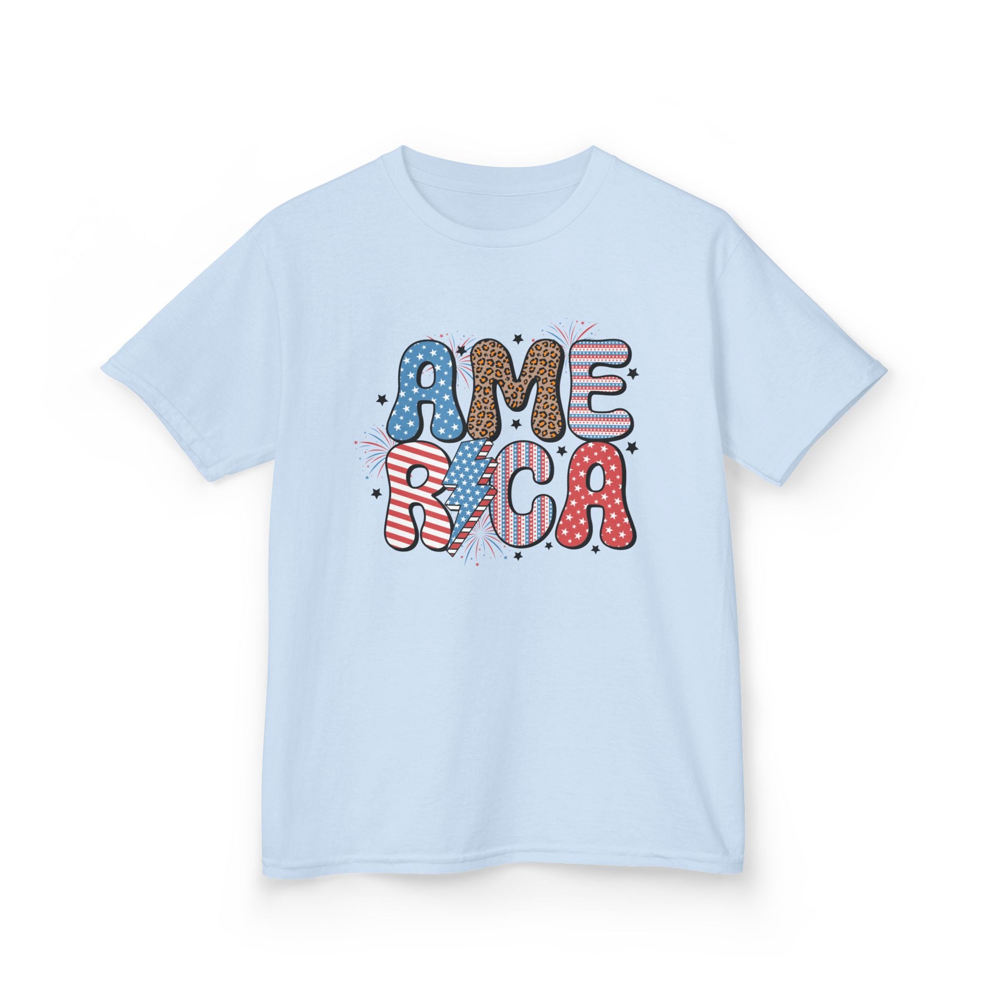 Kids 'America' Patriotic Tee