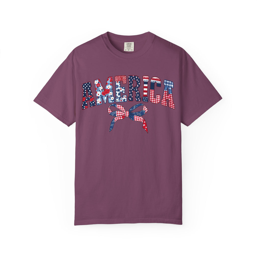 America Patriotic Graphic T-Shirt