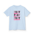 Kids "Pray On It, Pray Over It, Pray Through It" Tee