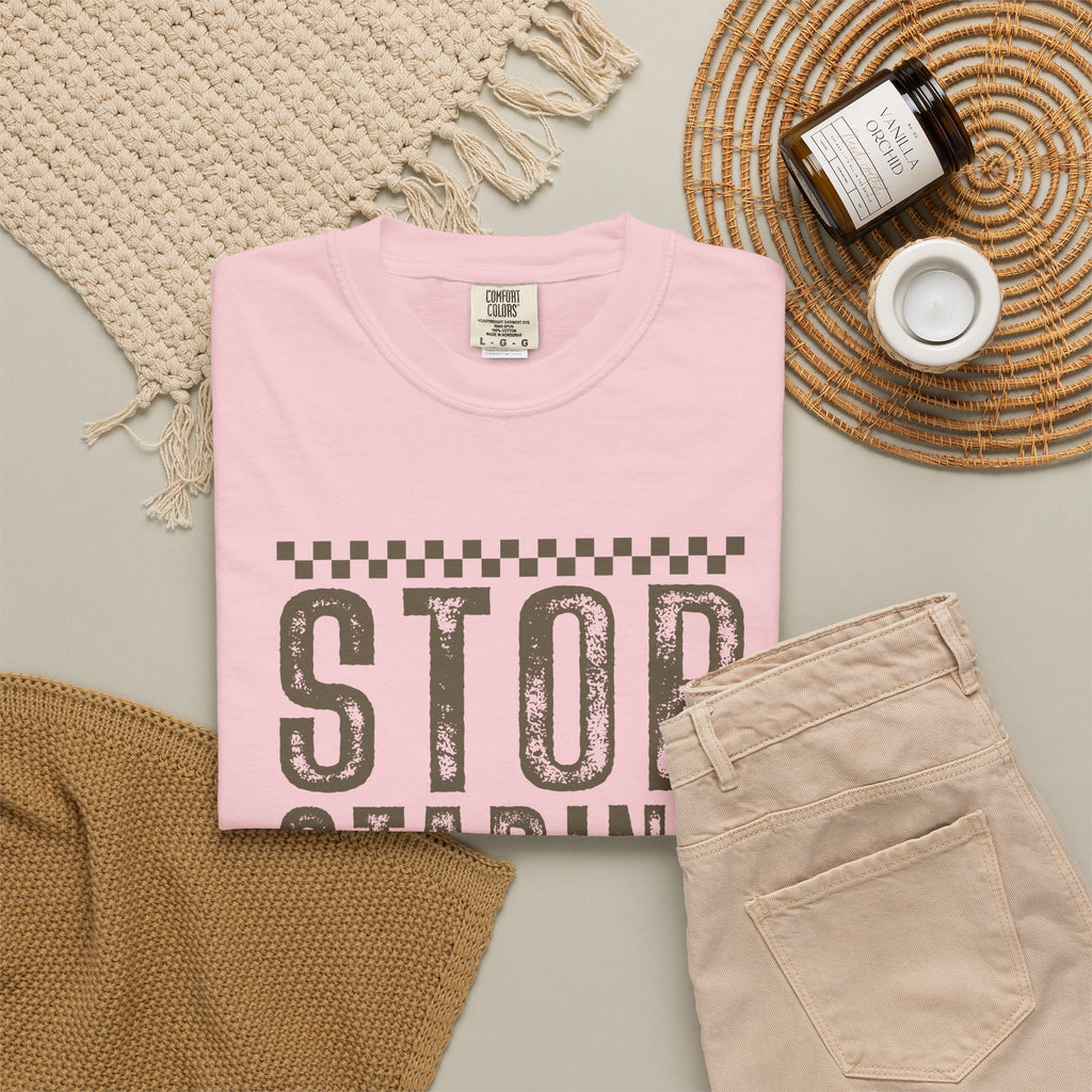 Stop Staring At My Jam Funny T-Shirt