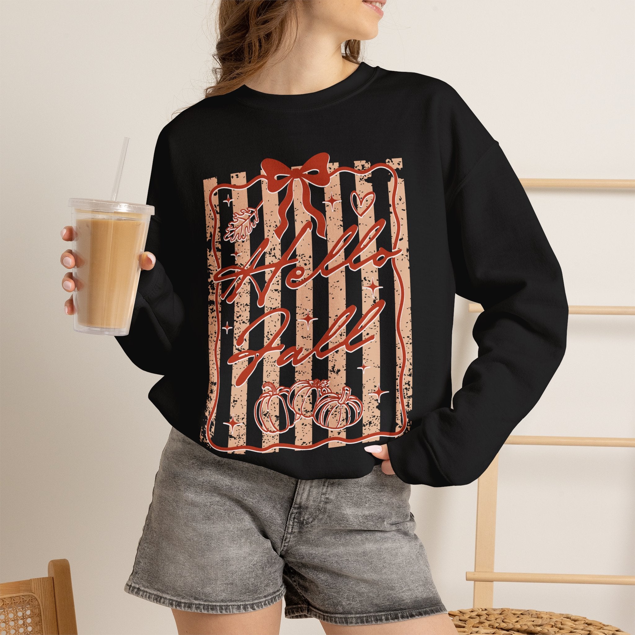 Hello Fall Crewneck Sweatshirt