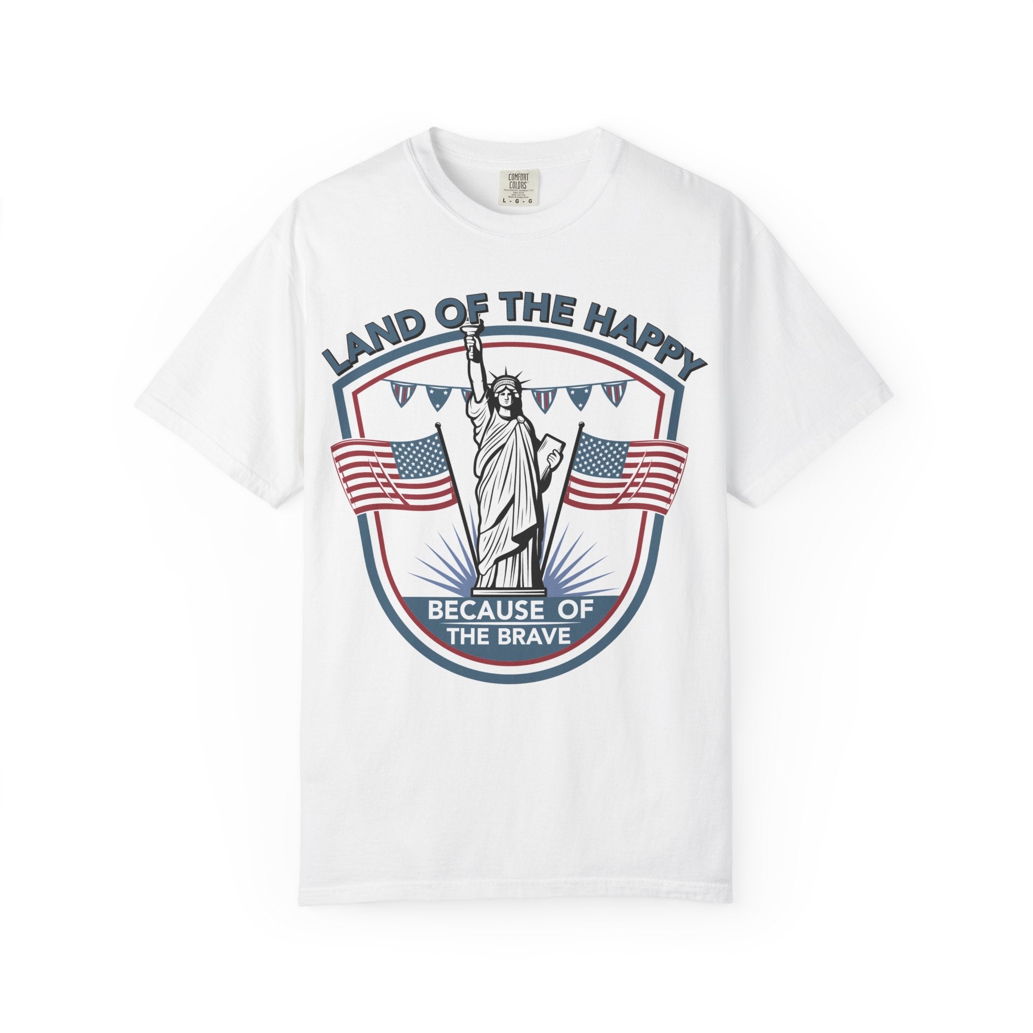 Land of the Happy Patriotic T-Shirt