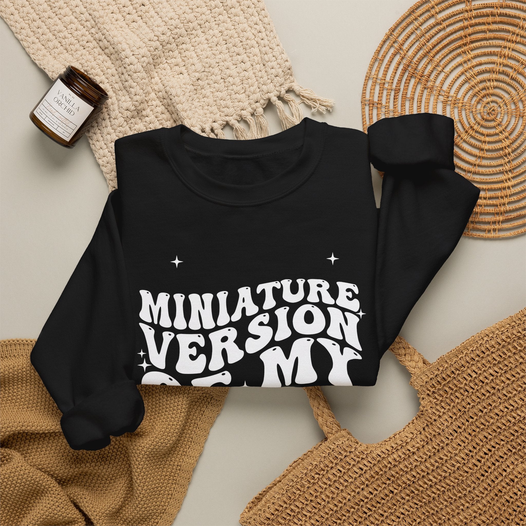 Miniature Version of My Mom- Unisex Crewneck