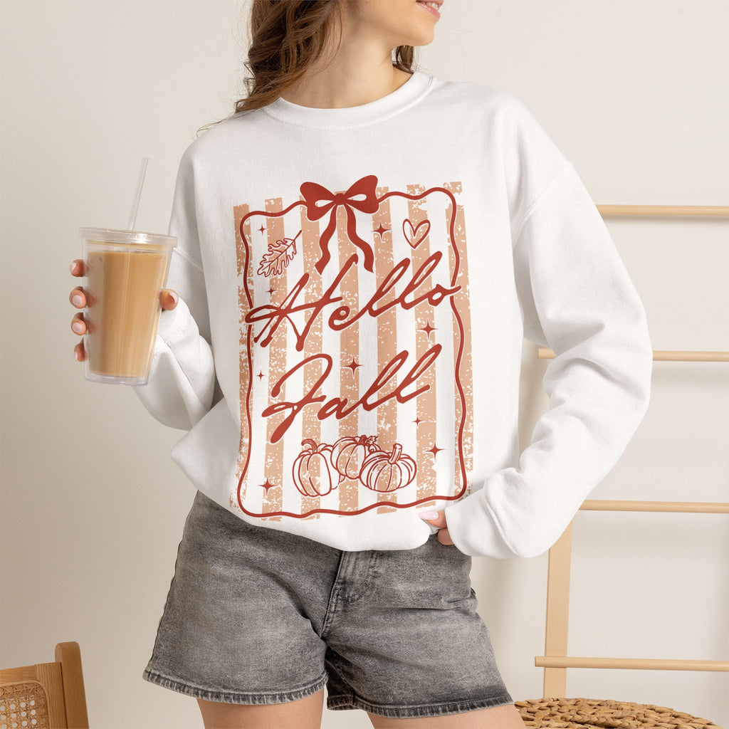 Hello Fall Crewneck Sweatshirt