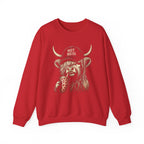 'Hot Mess' Cow Graphic Crewneck