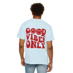 Good Vibes Only-Retro Smile Tee