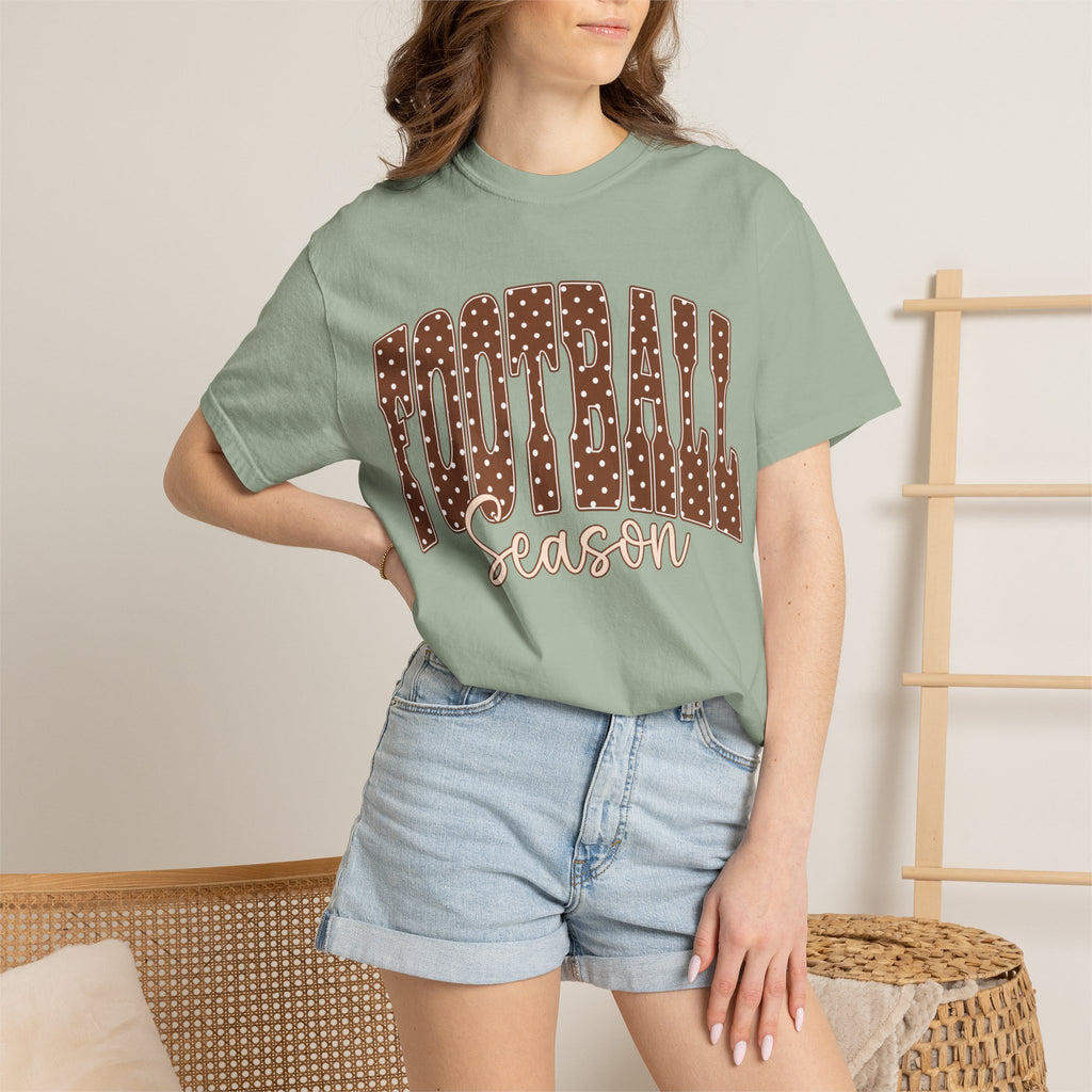 Football Season Polka Dot T-Shirt