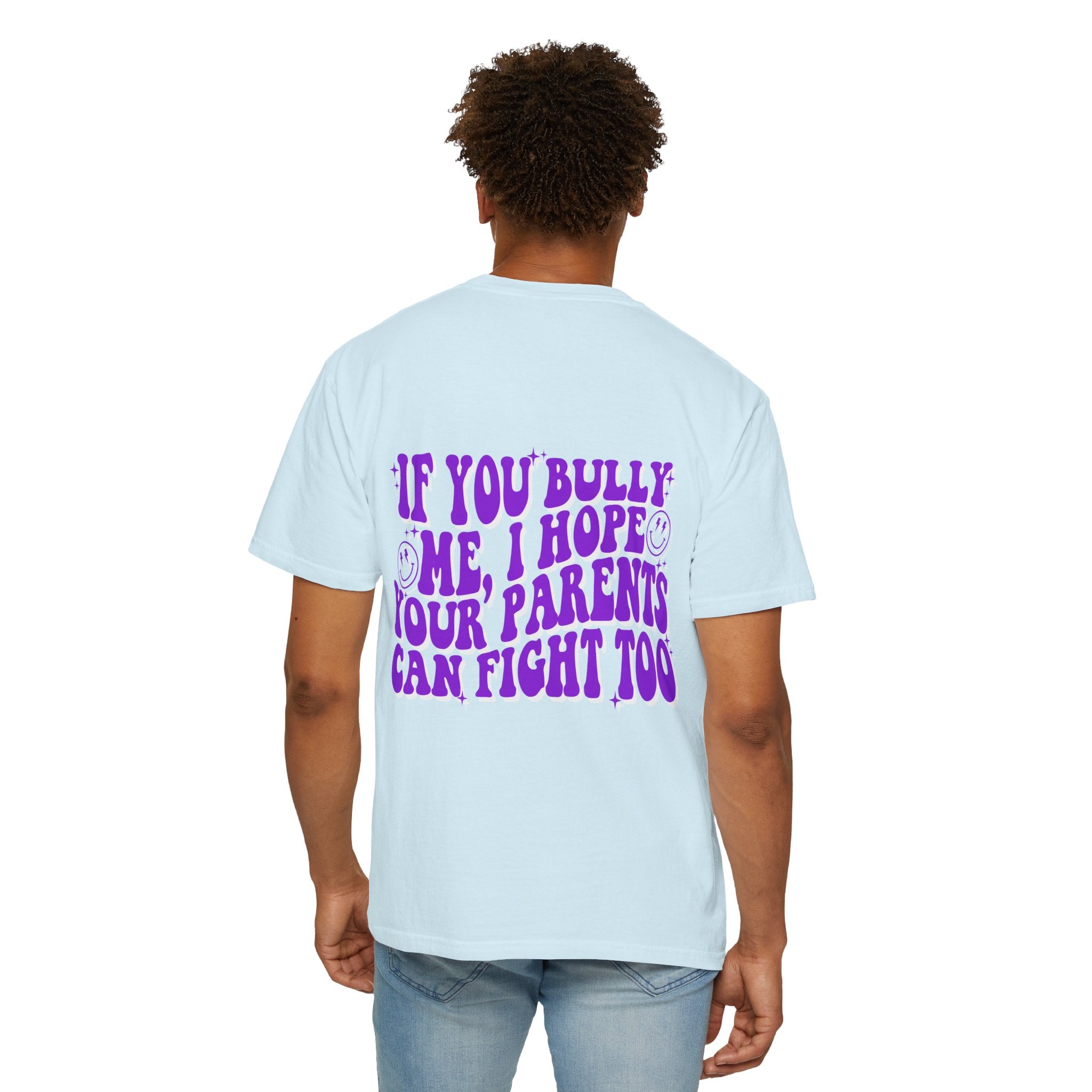 "If You Bully Me..." Drippy Smile Graphic Tee